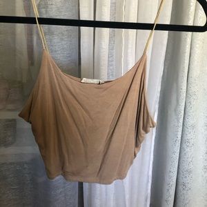 NUDE CROP TOP